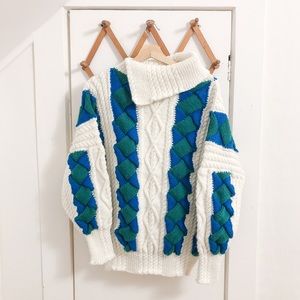 Gorgeous Handmade Knit Sweater